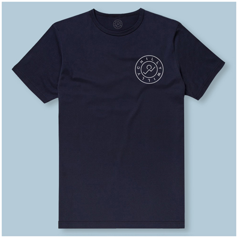 Chilly Willy Original - Positive T-shirt (Navy)